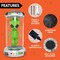 7 ft Tall -Alien Inflatable Halloween Decor Outdoor, with Animated LEDs,(Multicolor)